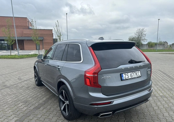 Volvo XC 90 cena 172000 przebieg: 99583, rok produkcji 2018 z Szczecin małe 781